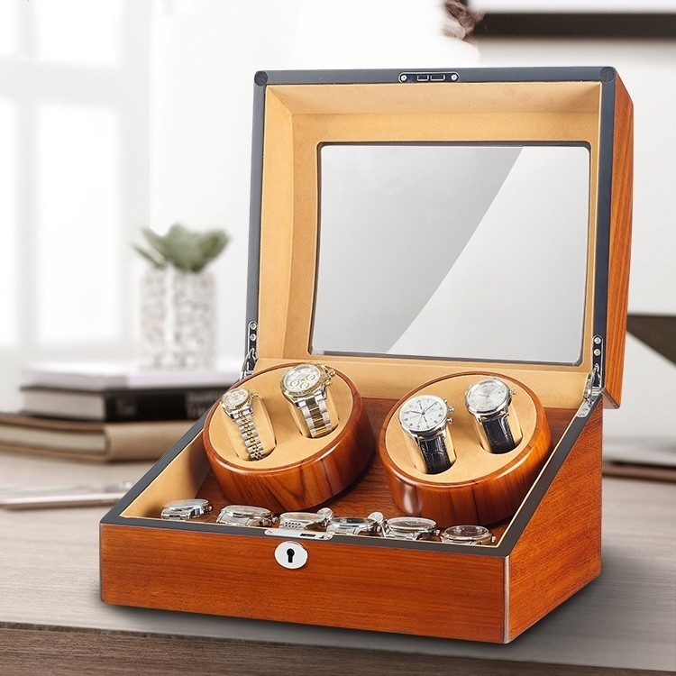 Multiple Watch Winder with 6 storages Mandshurica